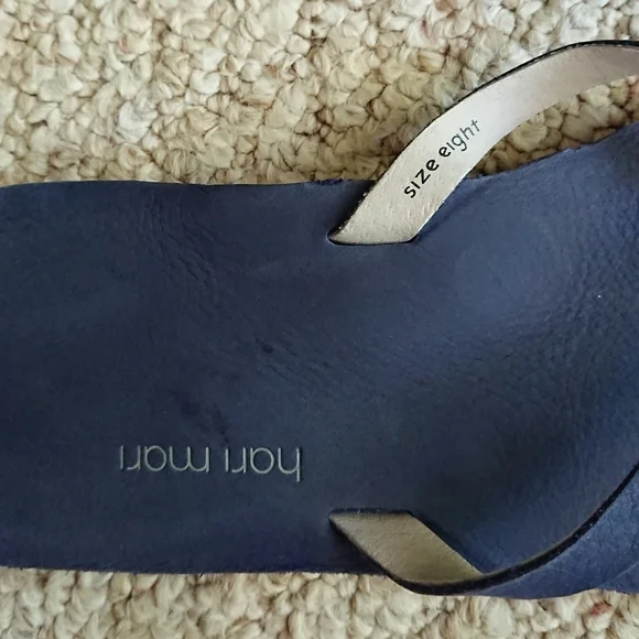 Hari Mari Navy Meadows Flip-Flop size 8 - Picture 6 of 12
